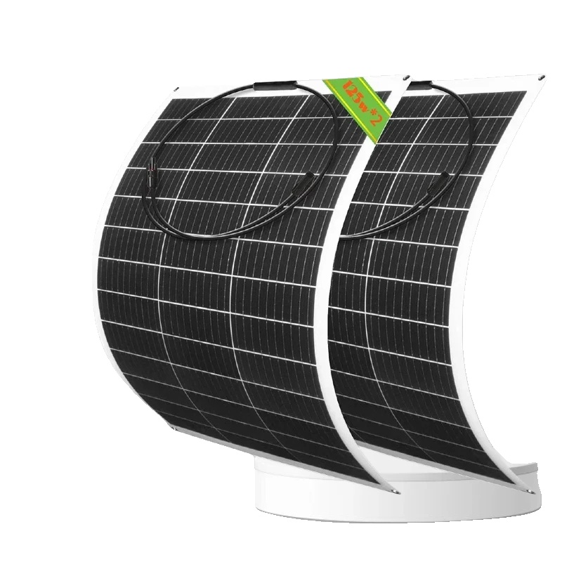 Flexibles Solarpanel, Leicht, Hohe Effizienz, 2pcs 125w