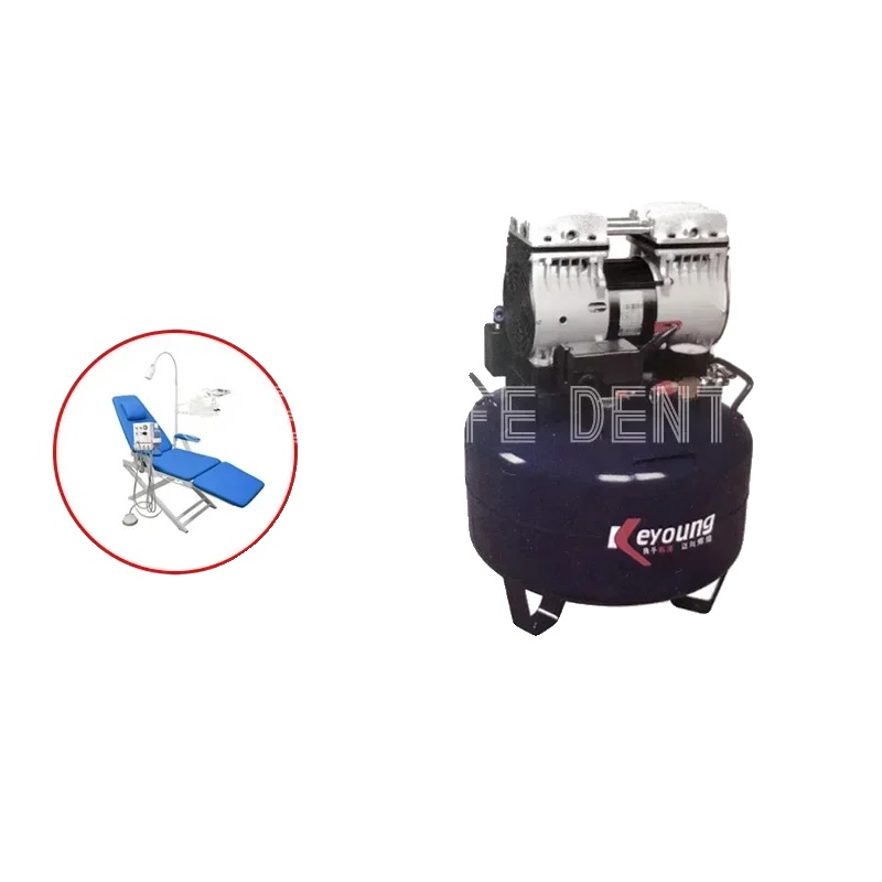 Luftkompressor, Ölfrei, Geräuschloser Betrieb, 220v- 1 Zu 1(32l)