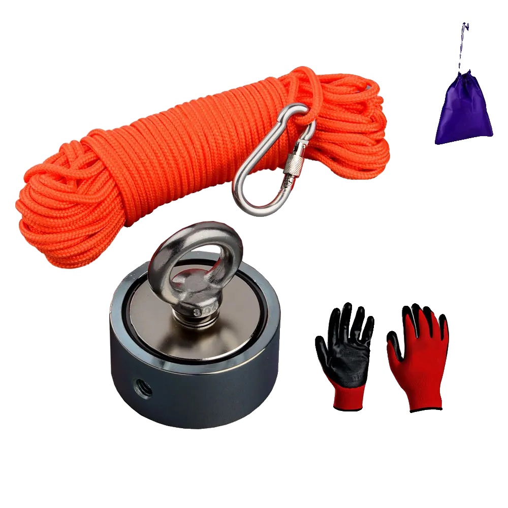 Magnetisches Material, Hohe Magnetstärke, Vollständiges Zahnrad Enthalten, 140kg 2seitig 15m