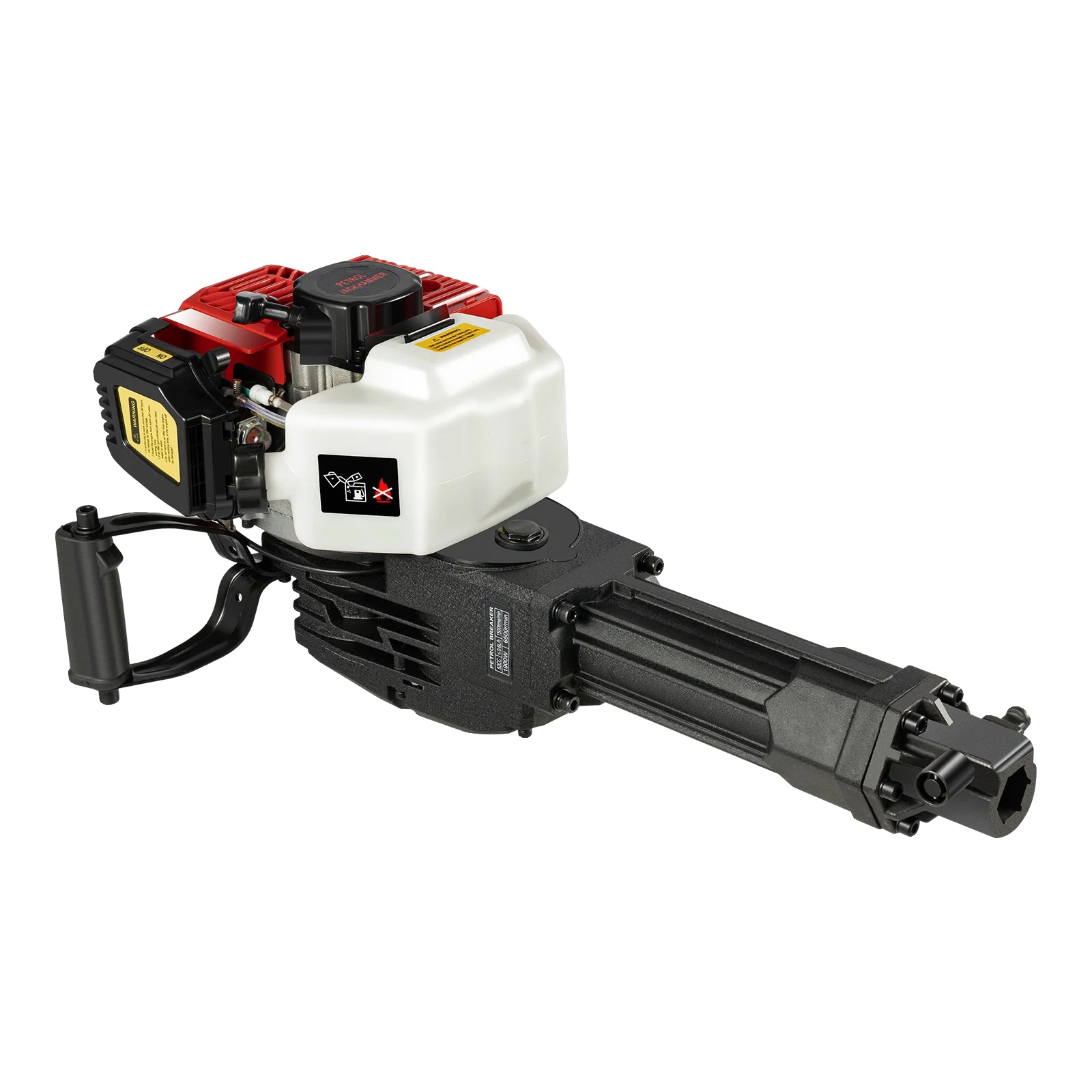 Abbruchhammer, 52cc Motor, Hochleistungsfähigkeit, Rot