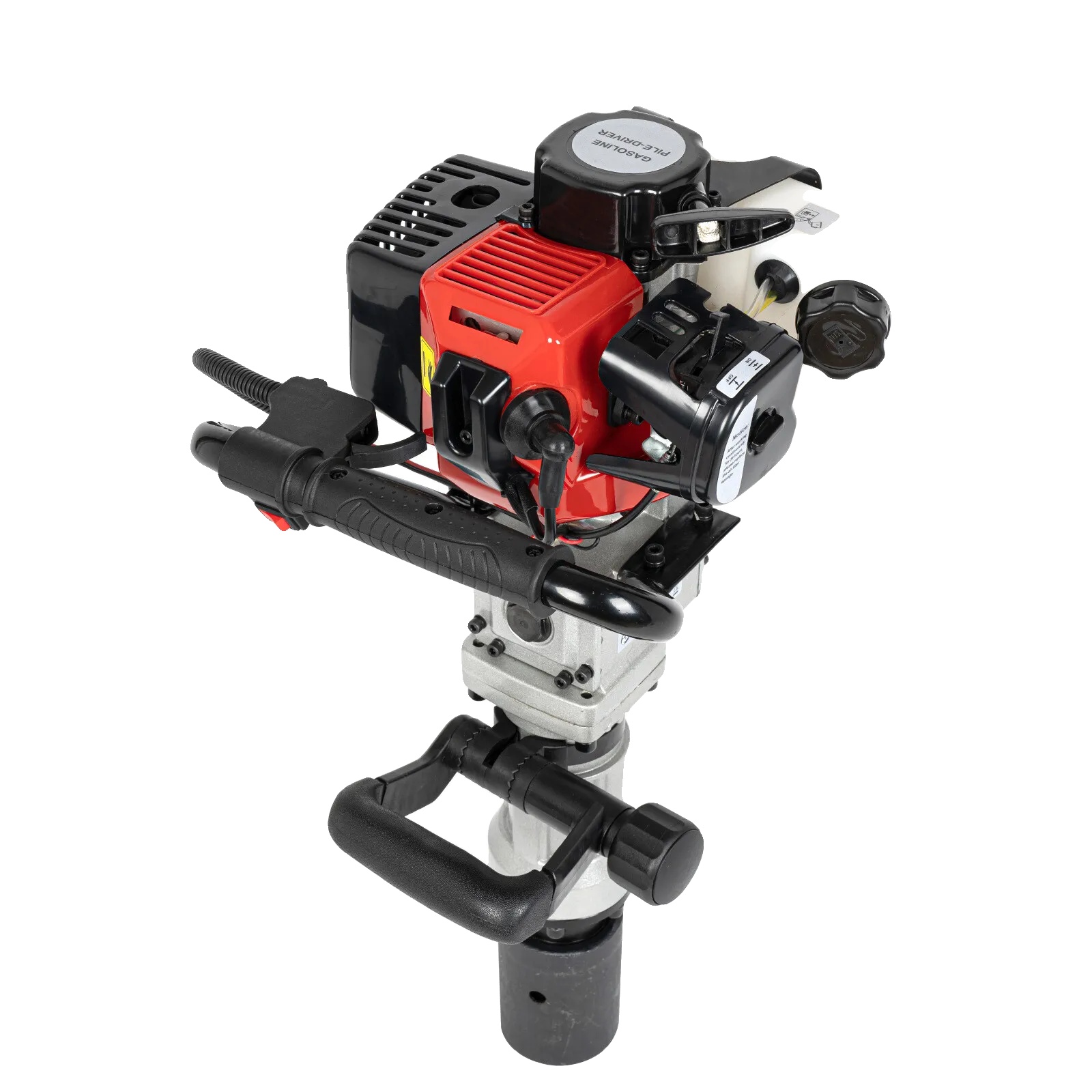 Rammgerät, 900w Leistung, Handstart, Schwarz Rot Silber