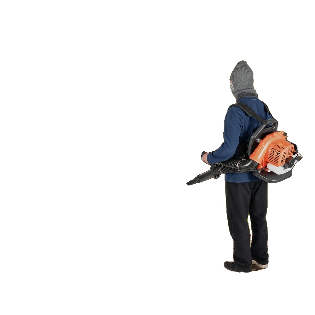 Rucksack-laubbläser, 42,7 Cm³ Motorhubraum, 1250w Leistung, 70 M/s Luftgeschwindigkeit, 1,2l Kraftstofftankinhalt, 1,71 M Schlauchlänge