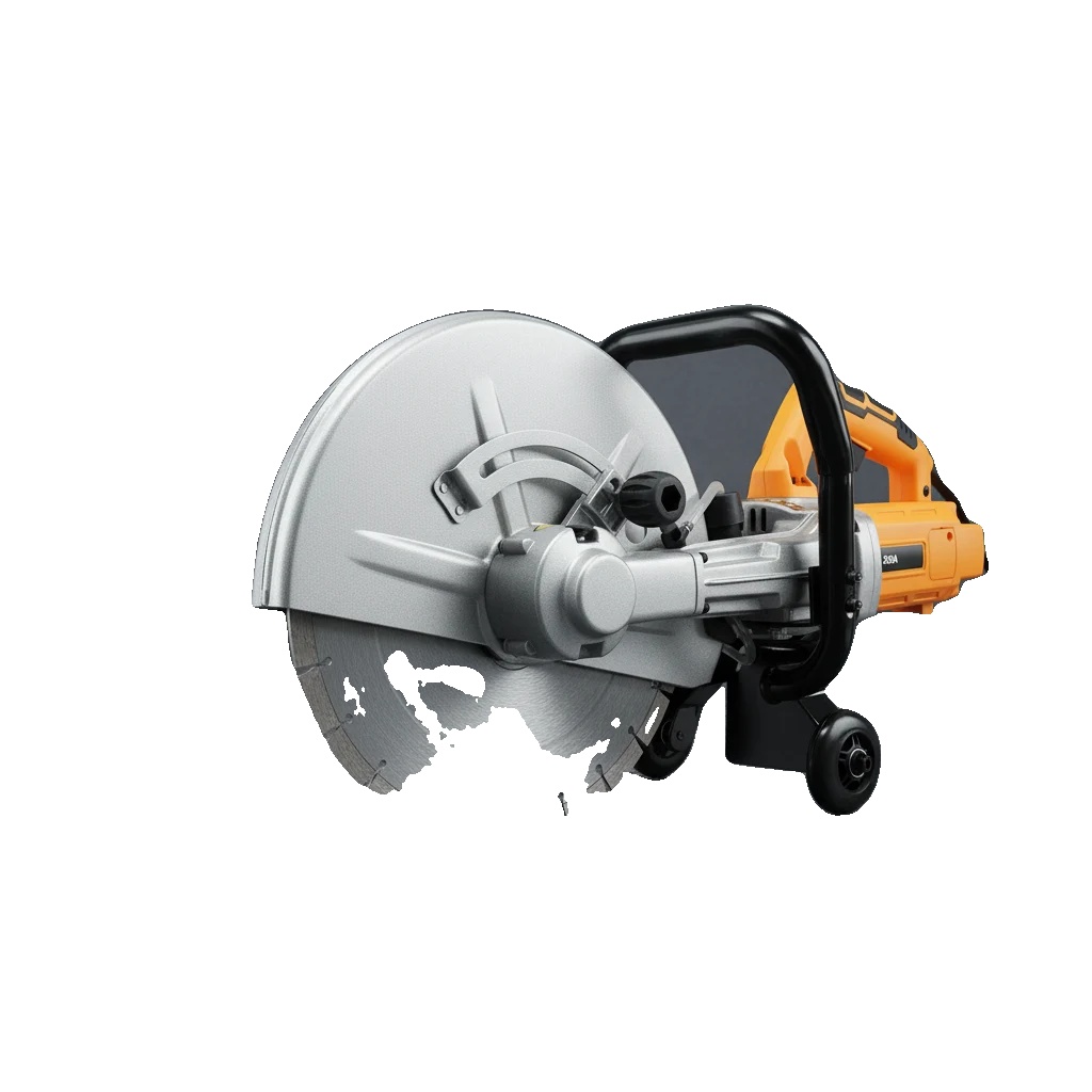Elektrische Betonsäge, 3000w, 4200u/min, 7n.m Drehmoment, 350mm Klinge, Eu-stecker
