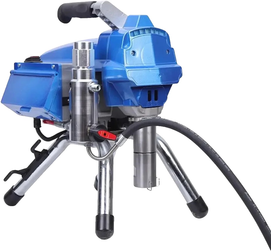 Luftloser Farbsprüher, Leistungsstarker Bürstenloser Motor, Hoher Sprühdruck, Blau