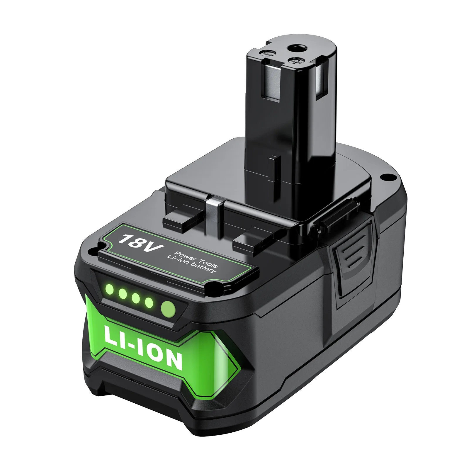 Lithium-batterie, 8000mah Kapazität, 18v Spannung, Kompatibel Mit Ryobi, 1stk 8000mah