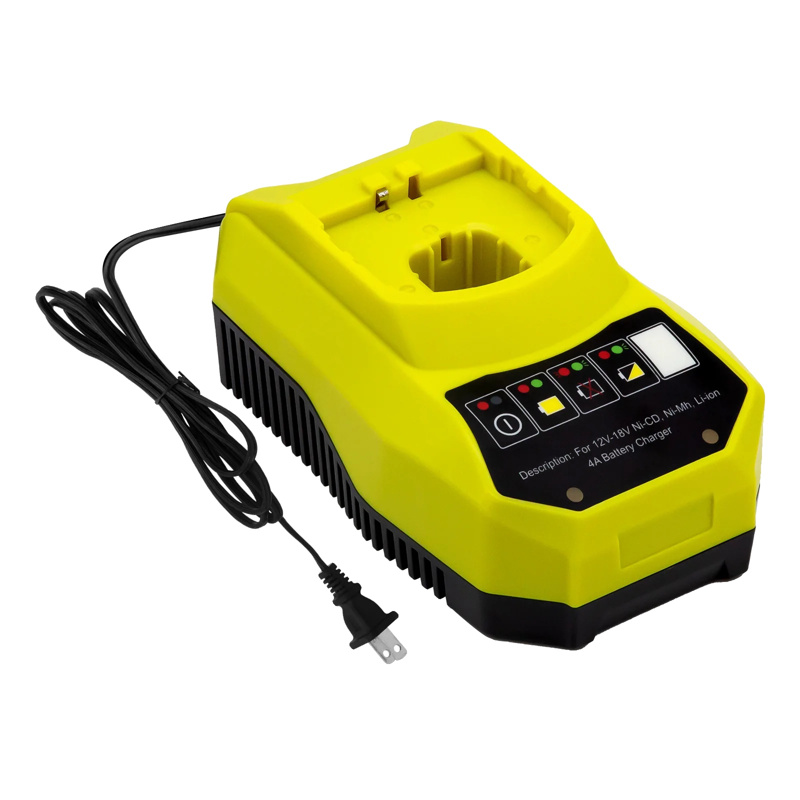 Lithium-batterie, 8000mah Kapazität, 18v Spannung, Kompatibel Mit Ryobi, 4a Ladegerät