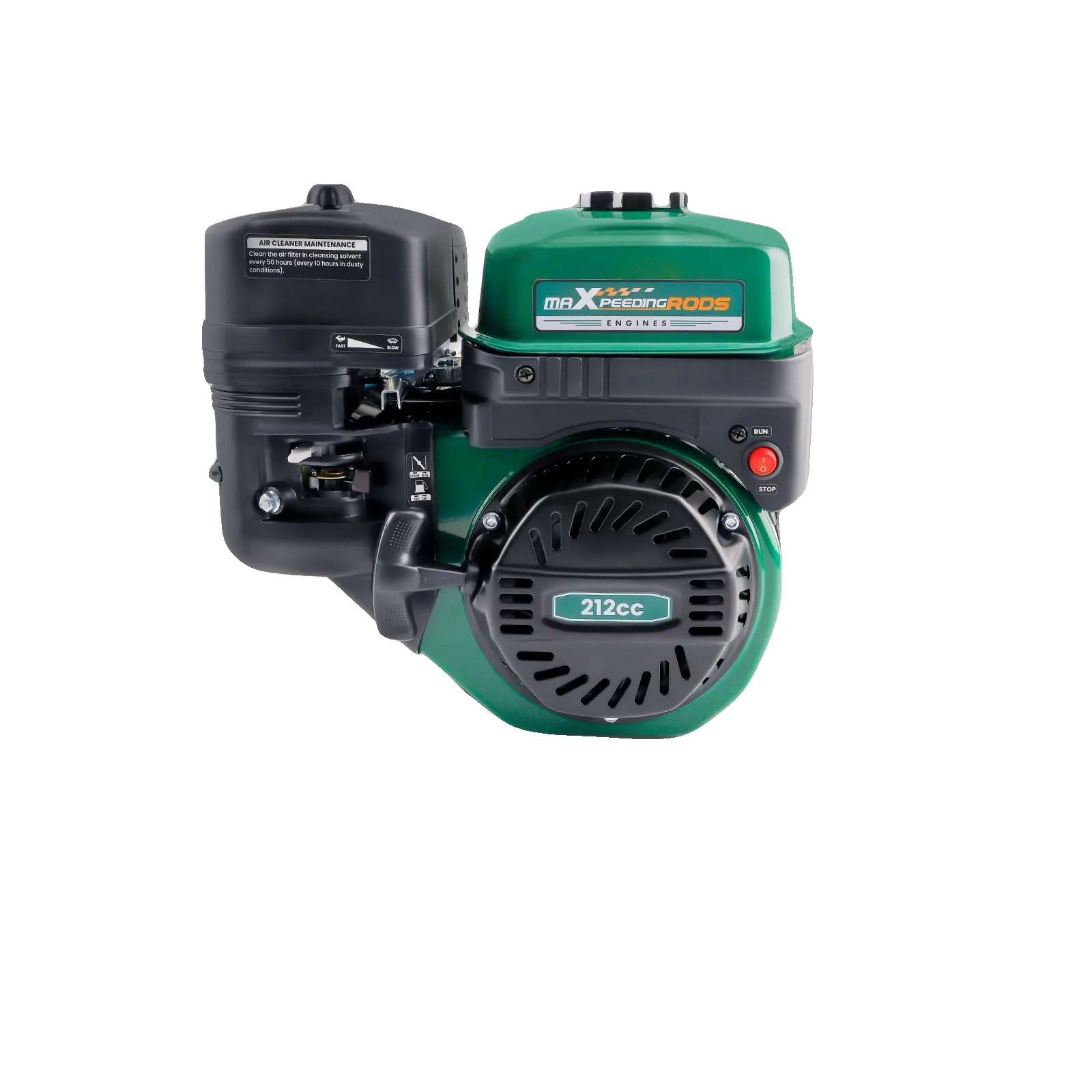 Motor, 212cc, 7ps, Horizontalwelle, 3,6 Kw, 4-takt