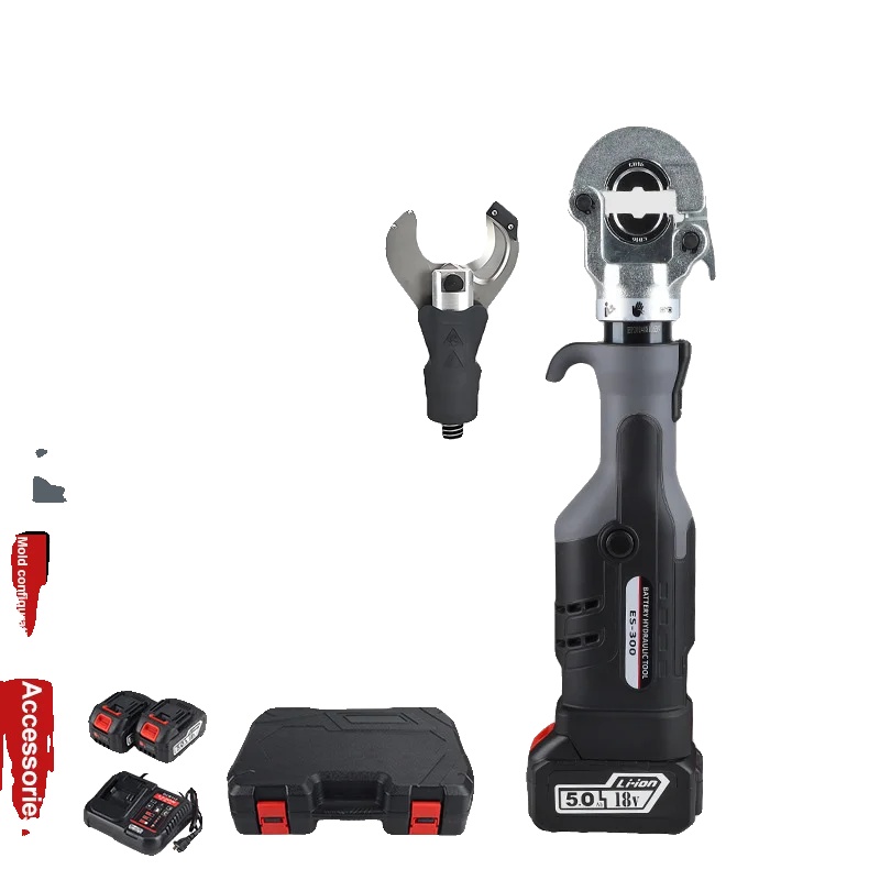 Hydraulische Crimpzange, Elektromotor, 360° Drehbarer Griff, 32c Einschließen