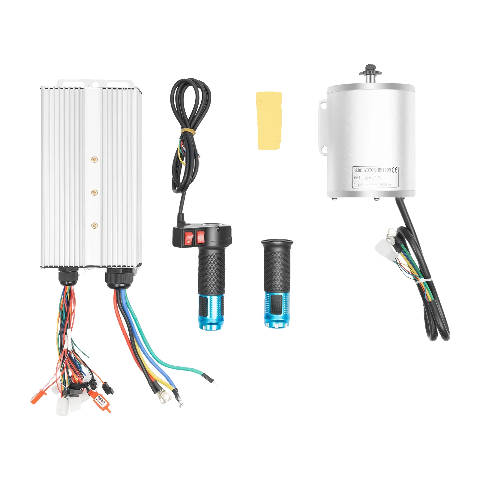 Bürstenloses Motor-kit, 3000w Leistung, 3 Geschwindigkeitsstufen, Silber