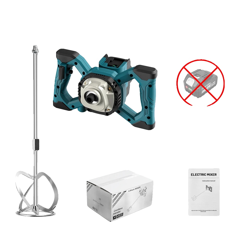 Elektrischer Mixer, 6 Geschwindigkeitsstufen, Kabelloser Betrieb, Keine Batterie