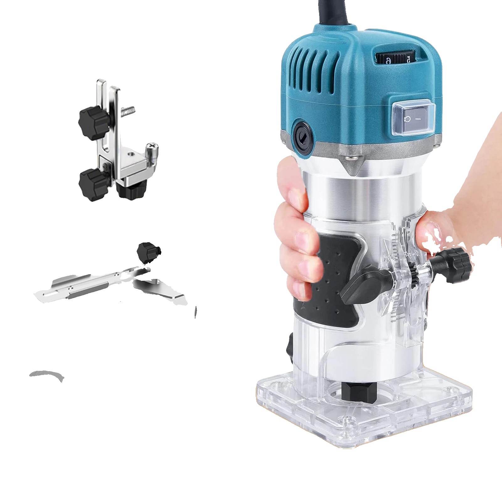 Holzfräse, 800w Leistung, 30000 U/min Geschwindigkeit, Standard