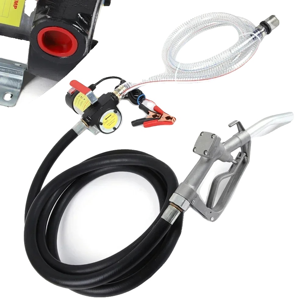 Benzinpumpe, Selbstansaugend, 50l/min Durchflussrate, Schwarz