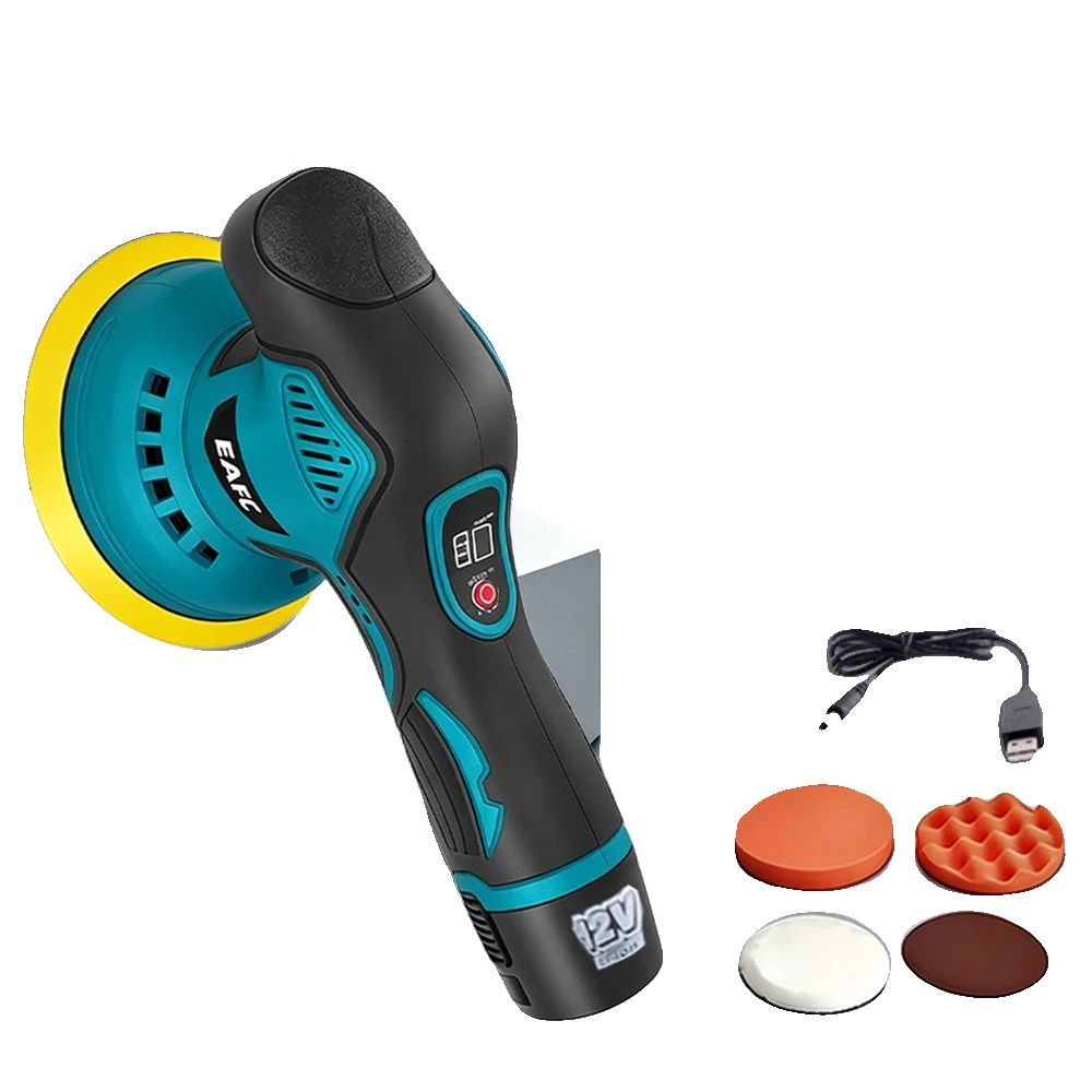 Autopolierer, 8 Geschwindigkeitsstufen, Ergonomisches Design, 12v