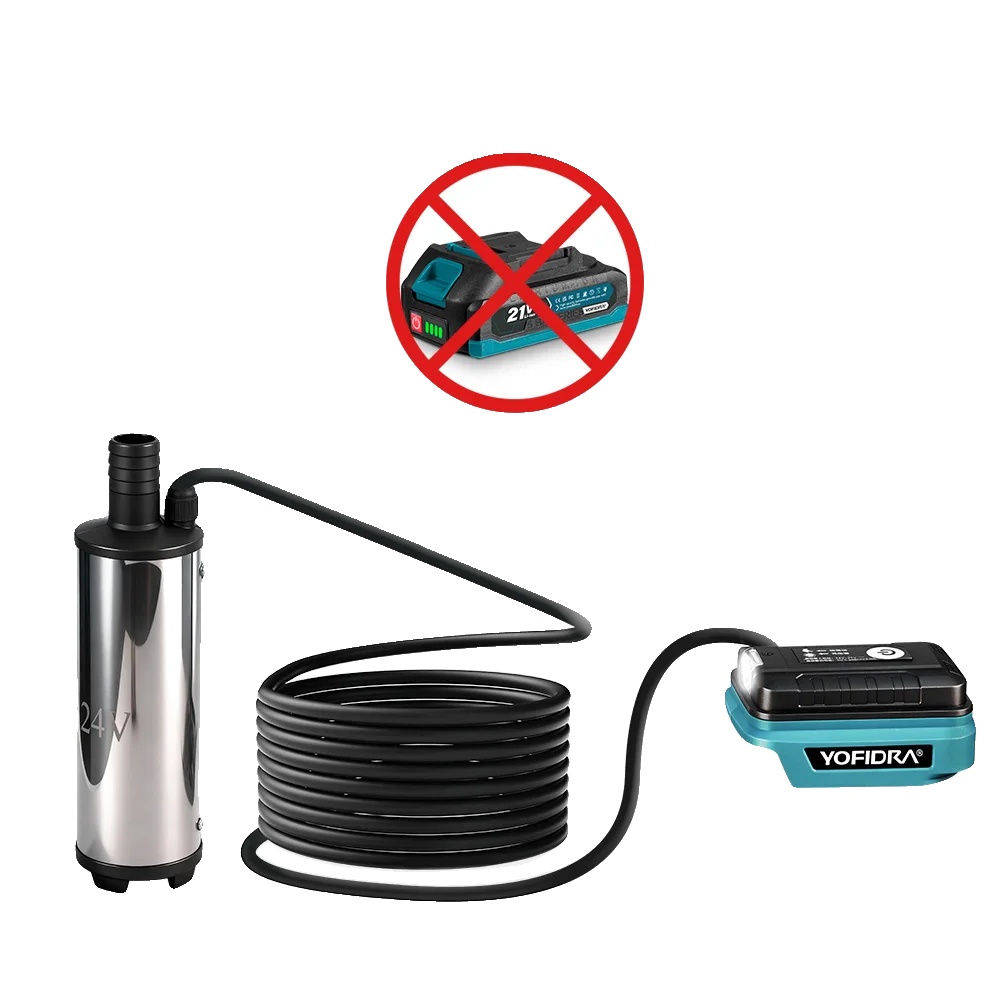 Elektrische Wasserpumpe, Leistungsstarker Durchfluss, Vielseitige Flüssigkeitskompatibilität, Keine Batterie