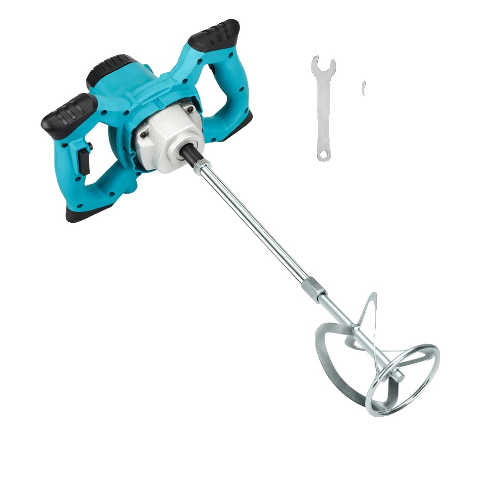 Betonmischer, 6 Einstellbare Geschwindigkeiten, Ergonomisches Design, Eu-stecker