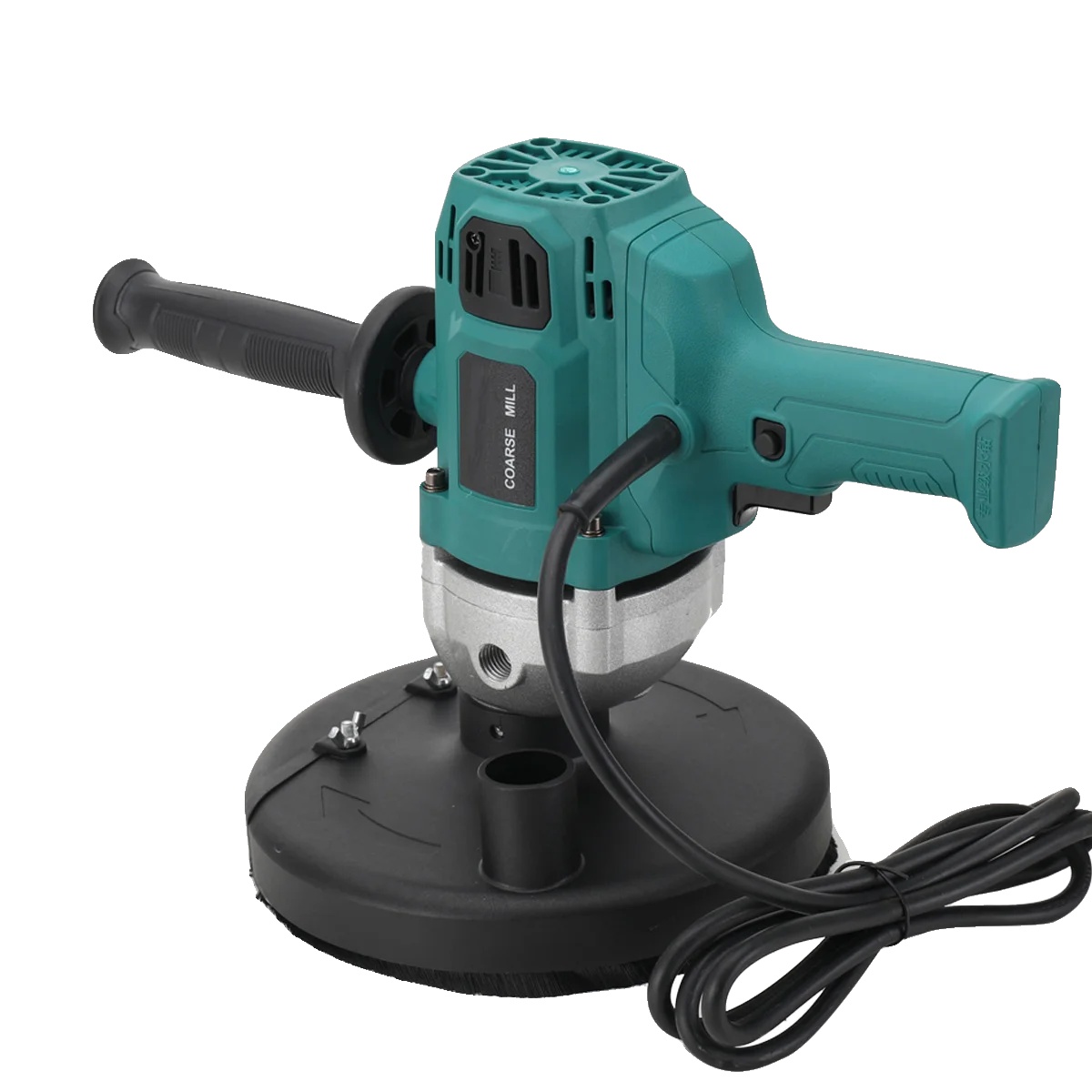 Betonfräse, Leistung 2600w, Spannung 220v, Drehzahlbereich 1-3000u/min, Raddurchmesser 180mm, Gewicht 7,1kg