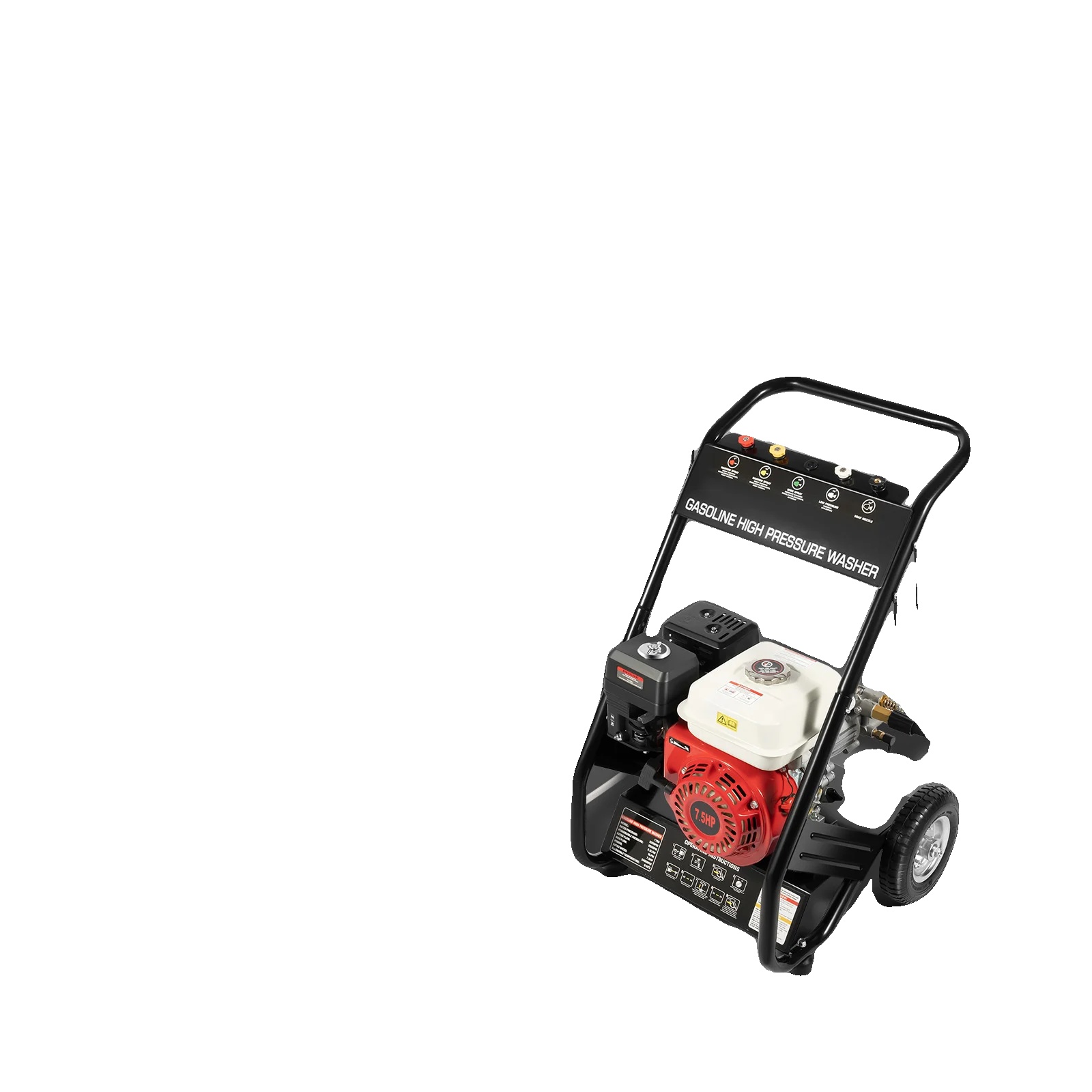 Hochdruckreiniger, 2200 Psi, 2,3 Gpm, 4-takt-motor, 5 Düsenauswahl, 56 Cm Größe