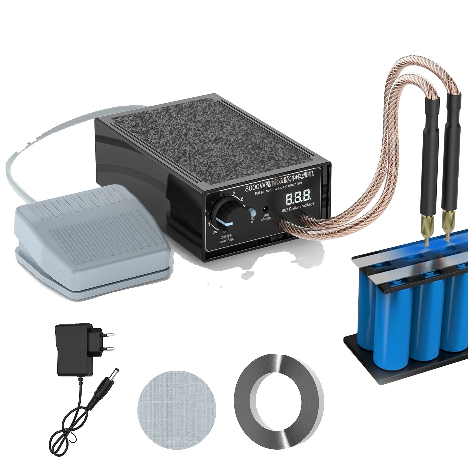 Schweißgerät, 8000w Leistung, Intelligente Dual-puls-technologie, 1200a
