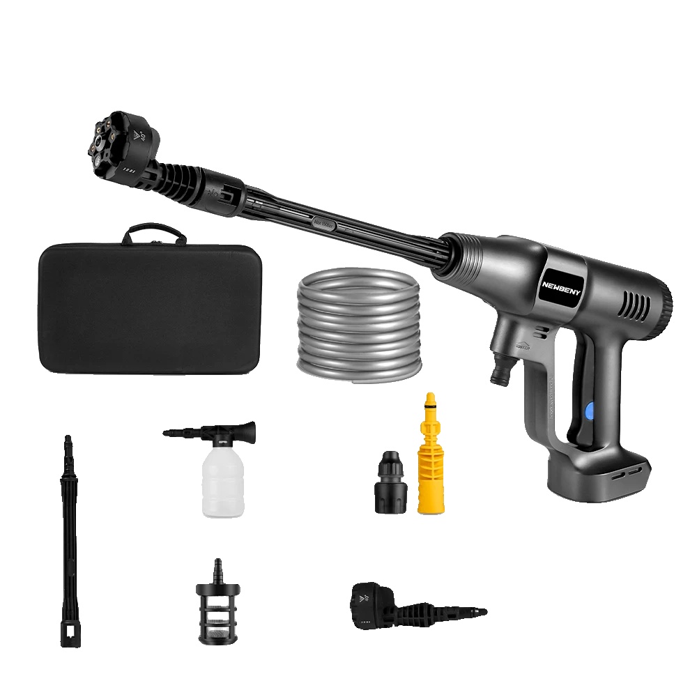 Elektrischer Hochdruckreiniger, 200 Bar Maximaldruck, 3500 W Bürstenloser Motor, Keine Batterie, Elektrisch, Eu