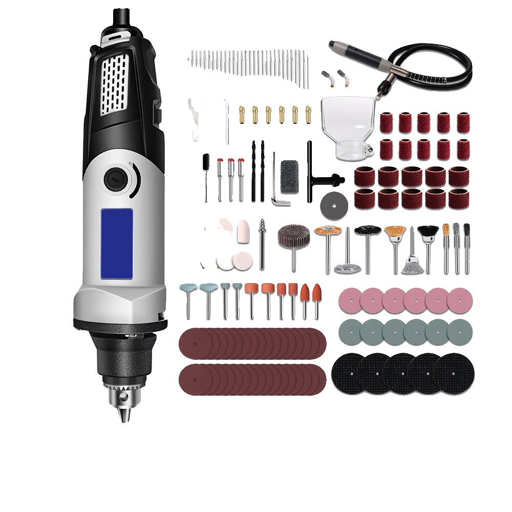 Elektrischer Winkelschleifer, 400w Motor, 6-gang Steuerung, Eu-stecker