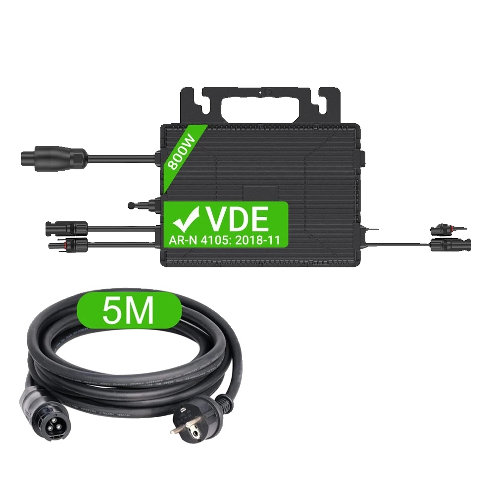 Solarwechselrichter, Dual-mppt-technologie, 96% Effizienz, 800w, 220-240v