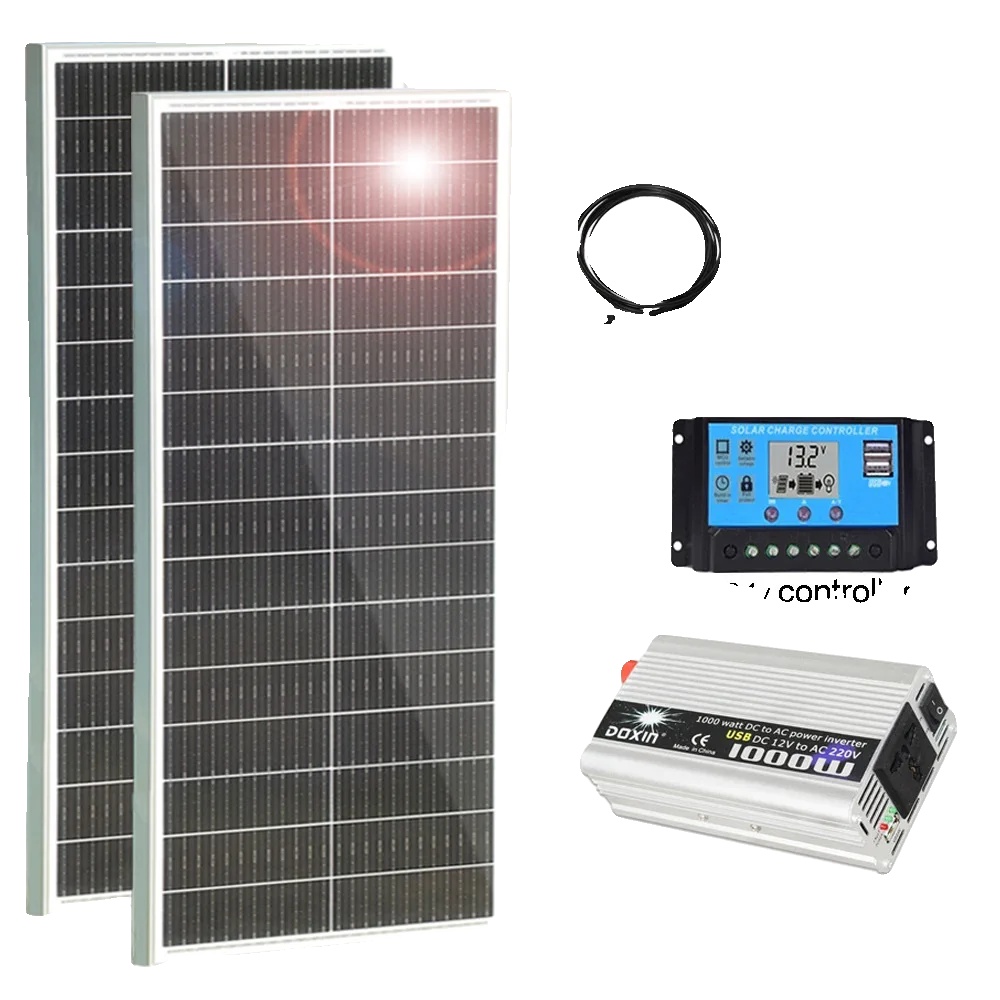 Solarpanel, Monokristallines Material, Langlebige Konstruktion, 300w 12vx220v 1000w