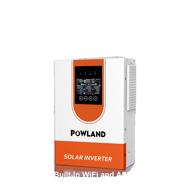 Solar-hybridwechselrichter, 48v, 7kw, Reine Sinuswelle, 120a Mppt-laderegler, 500v Dc Maximaler Eingang