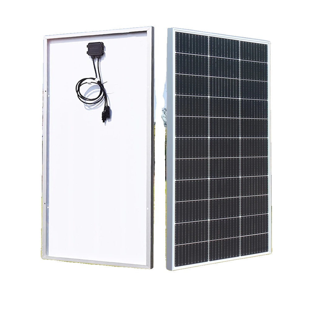 Solarpanel, 600 W Maximale Leistung, Monokristalline Effizienz 21,8 %, Wetterbeständiges Design, 300w 2stk 150w