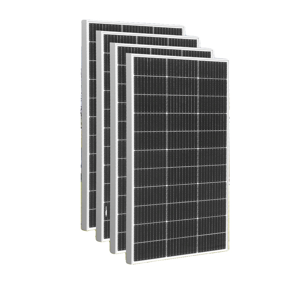 Solarpanel, 600 W Maximale Leistung, Monokristalline Effizienz 21,8 %, Wetterbeständiges Design, 600w 4stück 150w