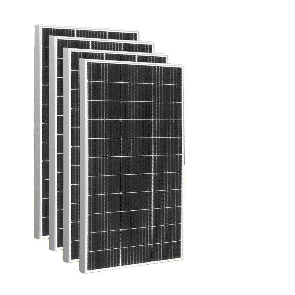 Solarpanel, 600 W Maximale Leistung, Monokristalline Effizienz 21,8 %, Wetterbeständiges Design, 600w 4 Stück 150w Set