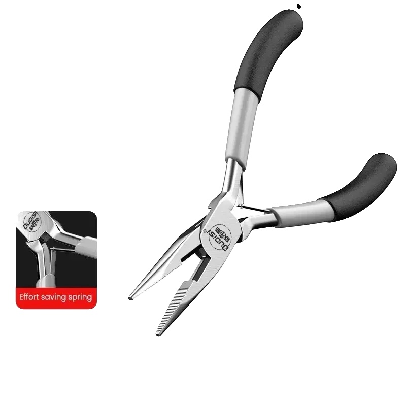 Multifunktionale Zange, Kohlenstoffstahl, Ergonomischer Griff, Lange Nase