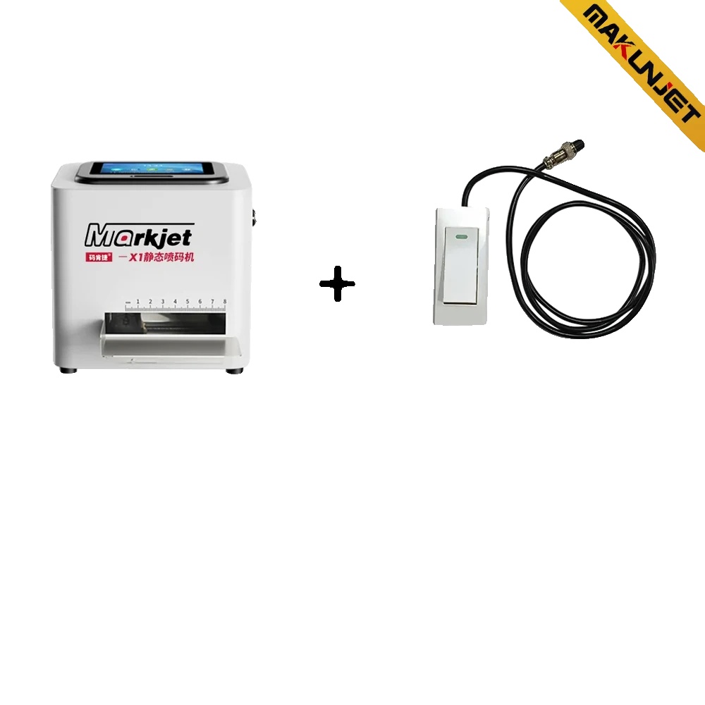 Tintenstrahldrucker, Intelligente Automatik, Barcode-kompatibilität, X1 Handpresse