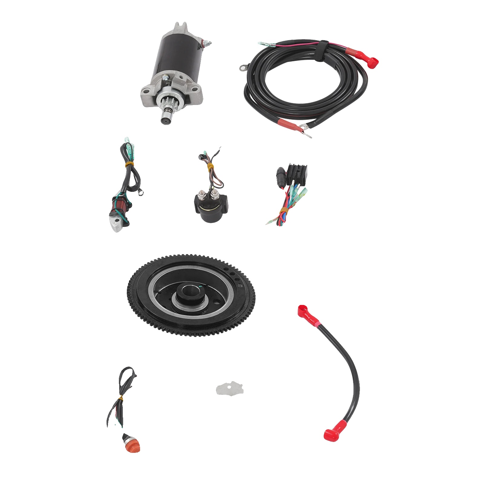 Außenbord-elektrostart-kit, Vollständige Komponenten, Langlebige Materialien, Für Yamaha