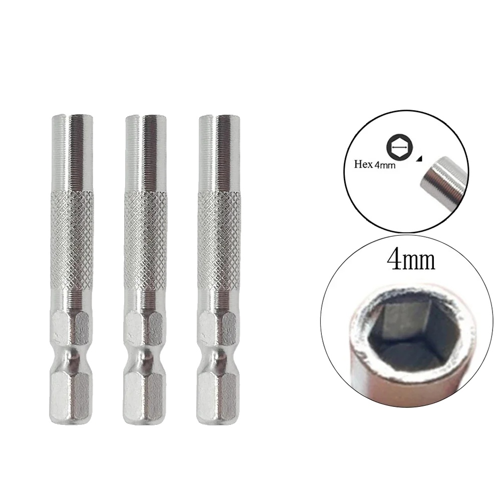 Bit-adapter, Wandelt 6,35 Mm In 4 Mm Um, Magnetischer Halter Für Einfachen Bitwechsel, 3pcs, Versand Innerhalb Von 24 Stunden-b