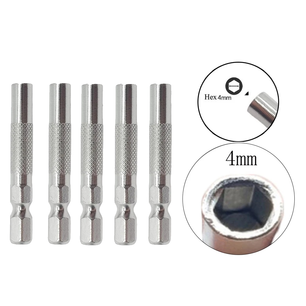 Bit-adapter, Wandelt 6,35 Mm In 4 Mm Um, Magnetischer Halter Für Einfachen Bitwechsel, 5 Stück, Versand Innerhalb Von 24 Stunden-c