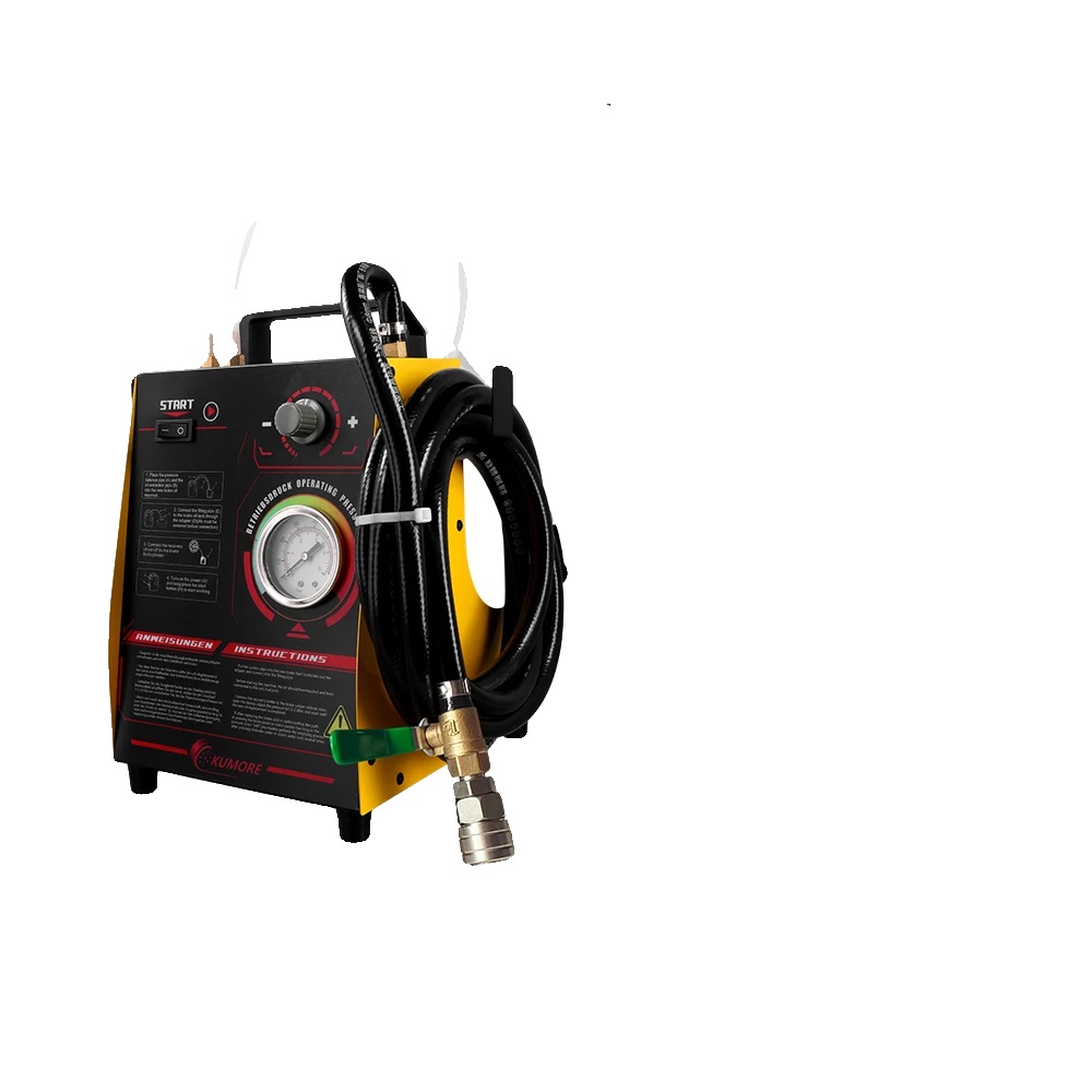 Elektrischer Bremsenentlüfter, 220v Stromversorgung, Druckbereich 0,6-4,0 Bar, Durchflussrate 2,2 L/min, Automatische Flüssigkeitsentnahme, Kompaktes