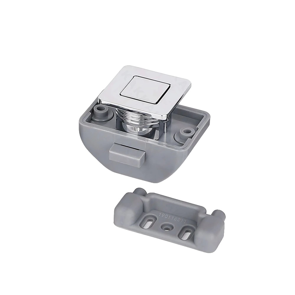 Auto-push-lock, Schlüsselloses Design, Vielseitige Anwendungen, Chrom