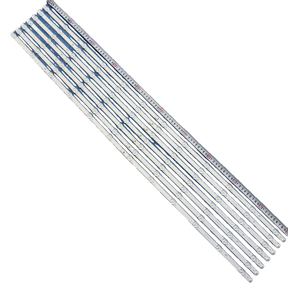 Led-hintergrundbeleuchtungsstreifen, 1100 Mm Länge, 12 Leds, Kompatibel Mit Verschiedenen Tv-modellen, Aluminium-material, 3v Spannung