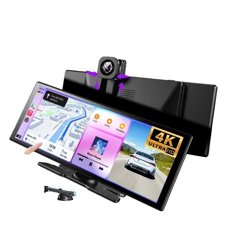 Fahrzeugrekorder, Dual-linse, Nachtsicht, 11,3 Zoll Carplay 64gtf
