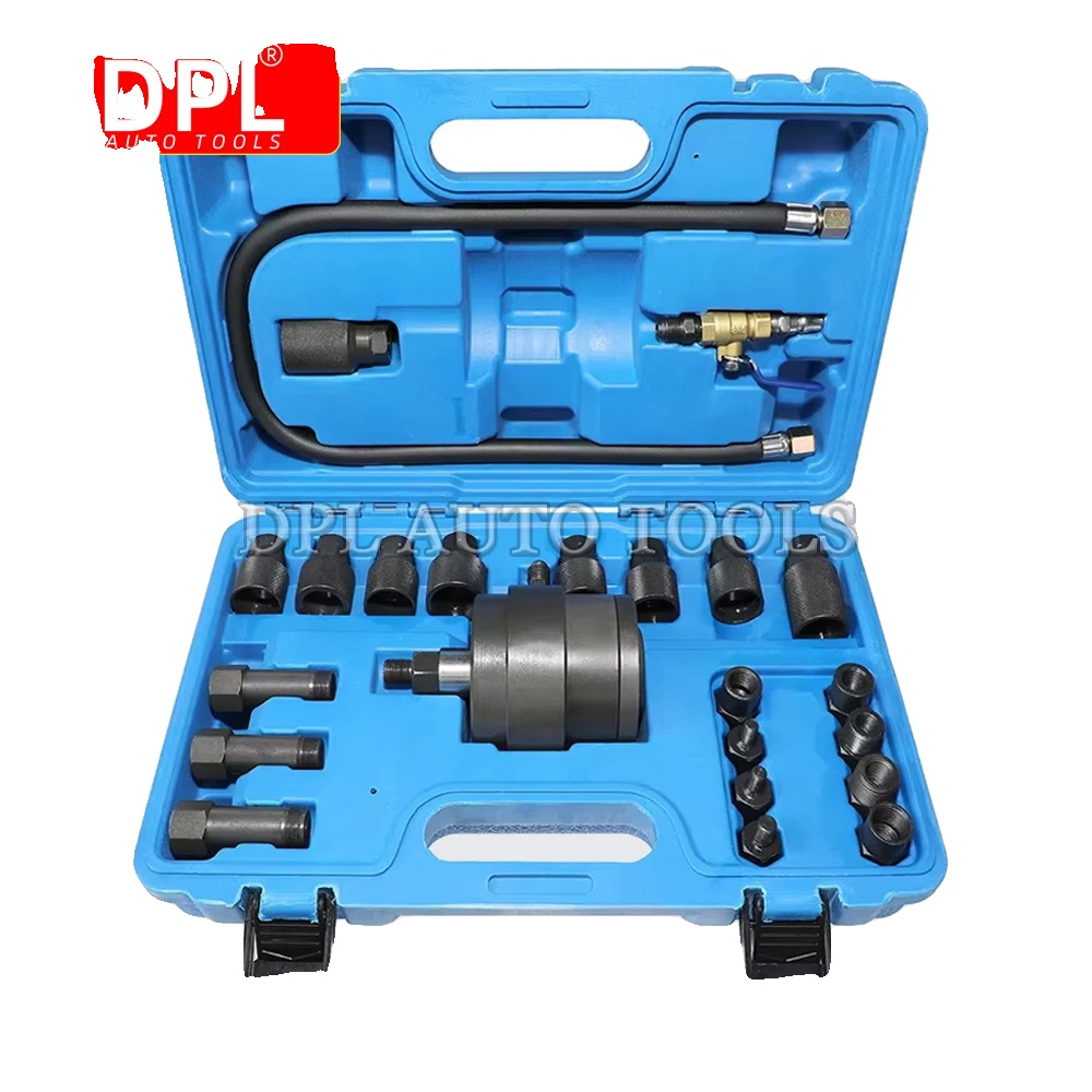 Pneumatisches Injektor-ziehen-werkzeugset, 5-8 Bar Eingangsdrücke, Stahlkonstruktion, Breite Kompatibilität, Enthält Mehrere Adapter, All-in-one-set