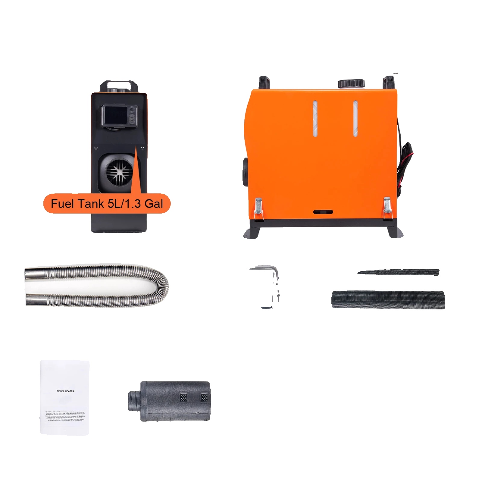 Diesel-luftheizer, Tragbar, Bluetooth-steuerung, 8kw