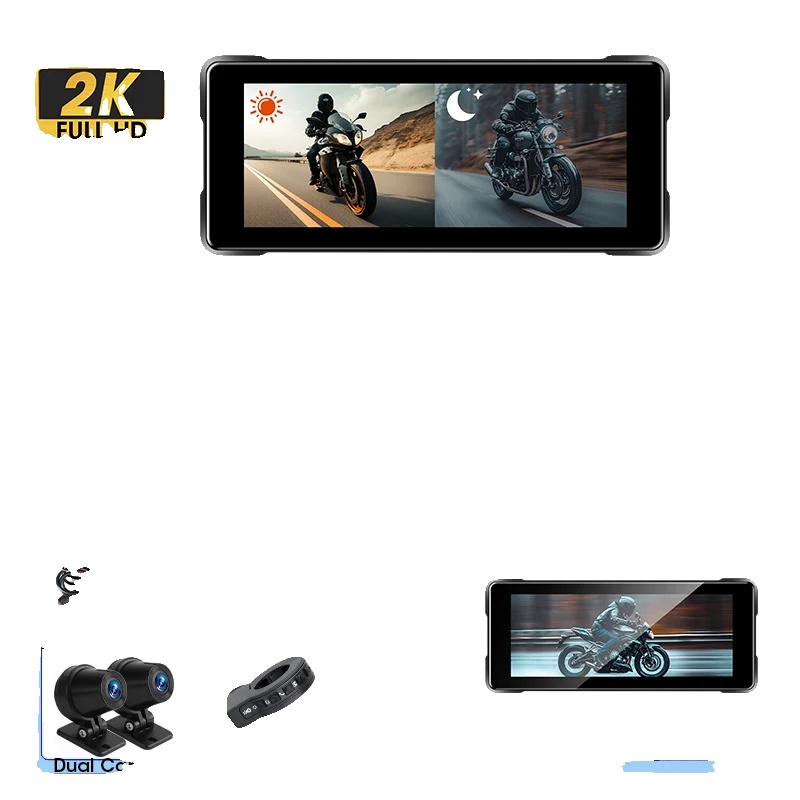 Motorrad Dvr, 2k Auflösung, Wasserdicht, 2k Dvr-a, 128g