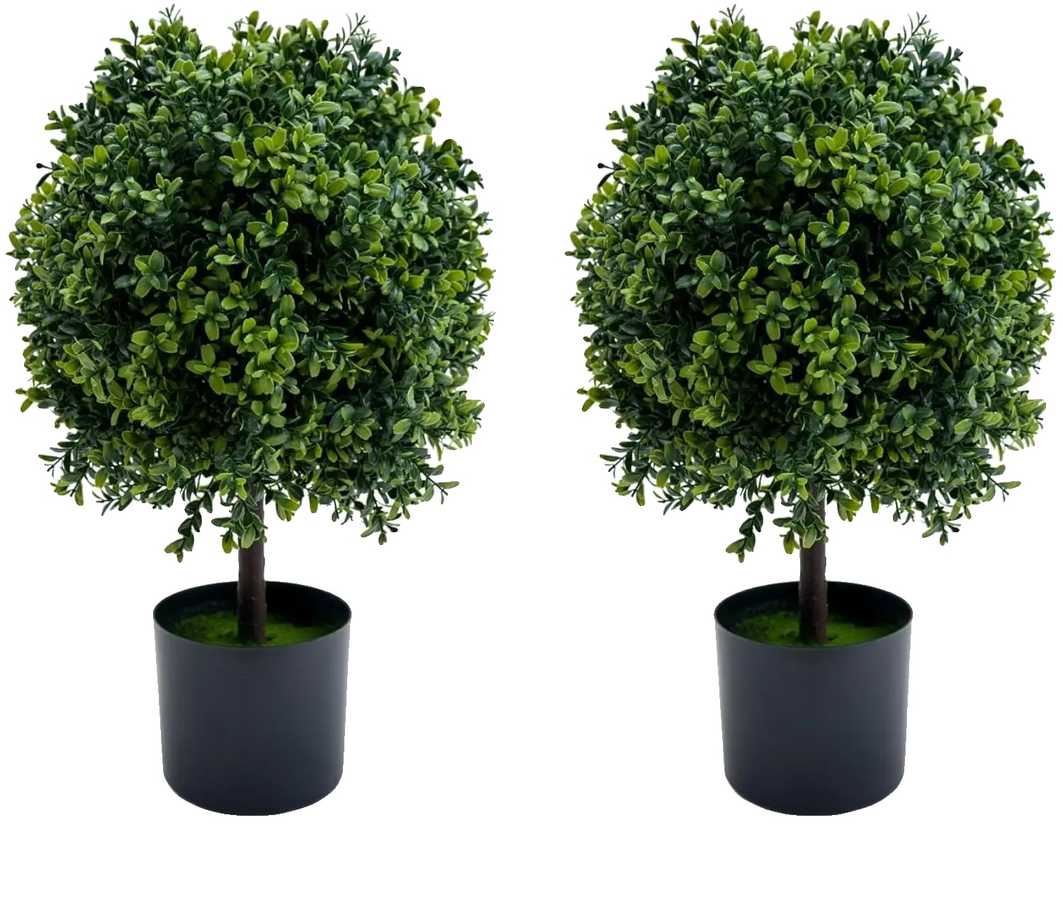 Künstliche Topiary-kugel, Set Aus 2, Innen- Und Außendekoration, 50cm
