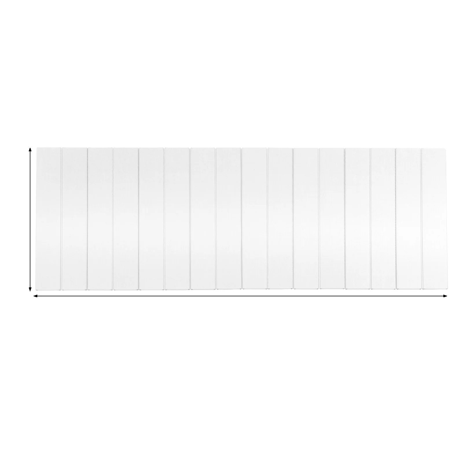 Badewannenabdeckung, Wasserdicht, Faltbares Design, 75x170cm