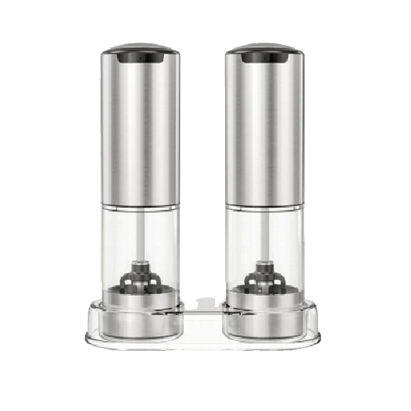 Automatische Pfeffermühle, Usb Wiederaufladbar, Einstellbare Grobheit, Kymq-37a-h-bs