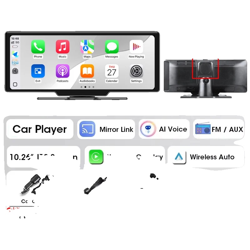 Auto Dvr, Wireless Carplay, 10,26" Bildschirm, Keine Kamera, Keine