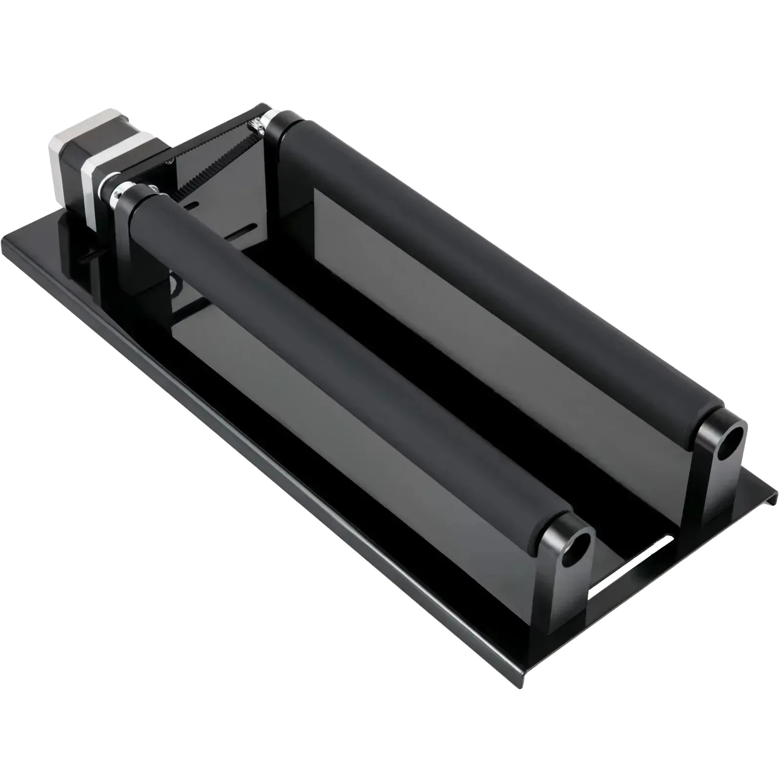 Rotary Axis Attachment, Gravieren Auf Zylindrischen Oberflächen, Kompatibel Mit Laserschneidern, Schwarz
