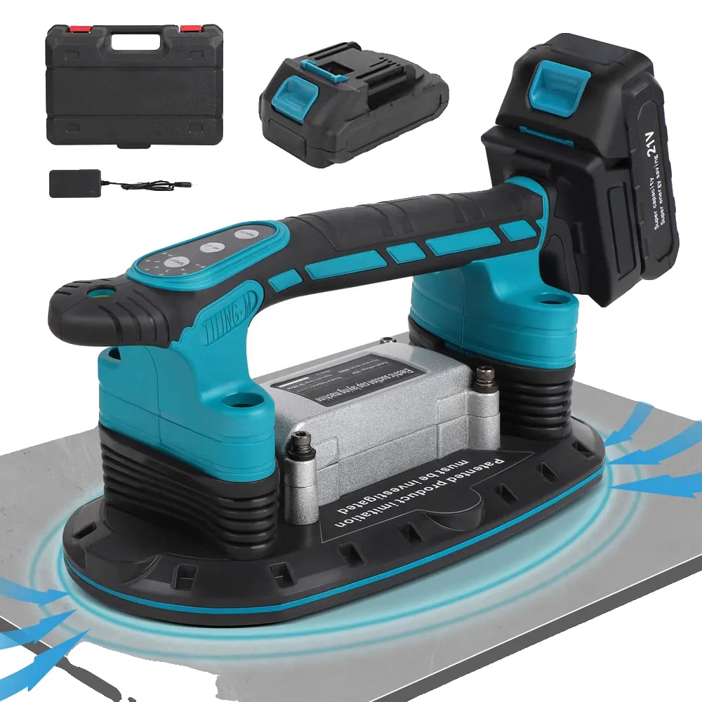 Fliesenverlegemaschine, 24000 U/min, 21 V, 2000 Mah Akku, 400 Kg Tragfähigkeit, Sechs Einstellbare Geschwindigkeiten