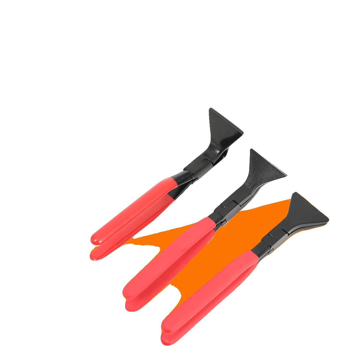 Metallbiegezangen, Chrom-vanadium-stahl, Gerade 28 Cm, 45° Gewinkelt 28 Cm, 90° Gewinkelt 26 Cm, Maximale Dicke 1 Mm
