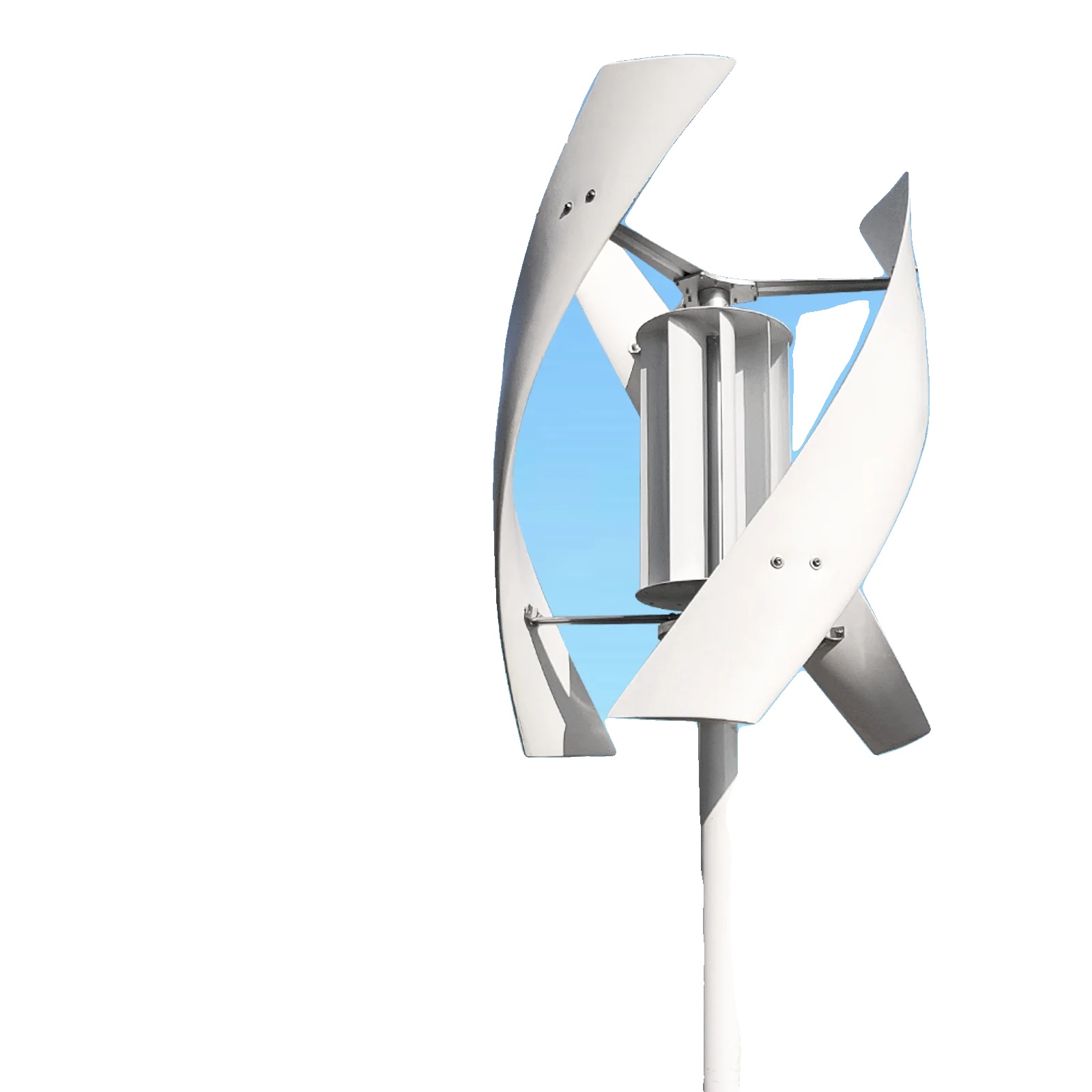 Windturbinen-generator, Vertikale Achse, Umweltfreundliche Stromversorgung, Mit Mppt-steuerung, 5000w, 48v